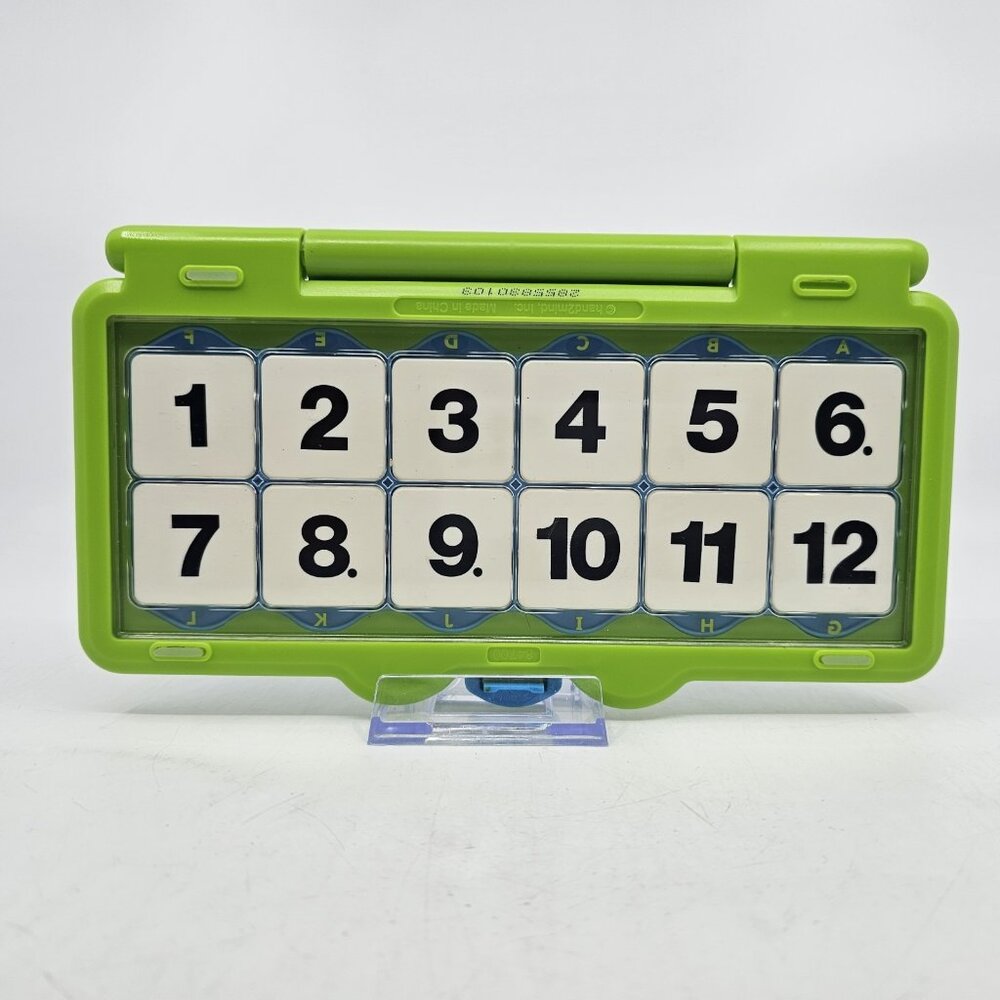 Hand2mind Versa Tiles Math Answer Case 12 Tiles Educational Self Check Green
